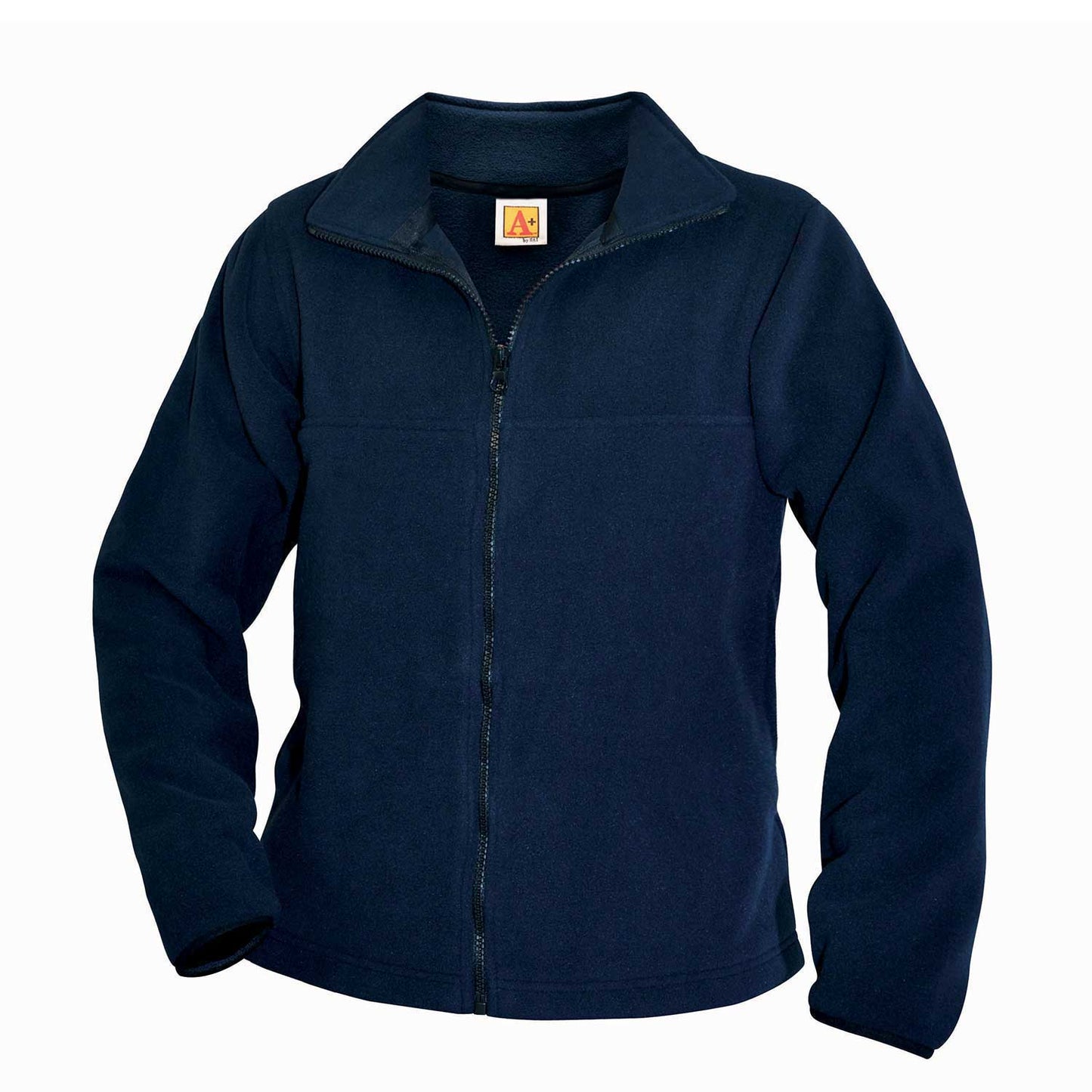 Unisex Zip-Front Fabri-Tech Fleece Jacket w/Logo - 1122