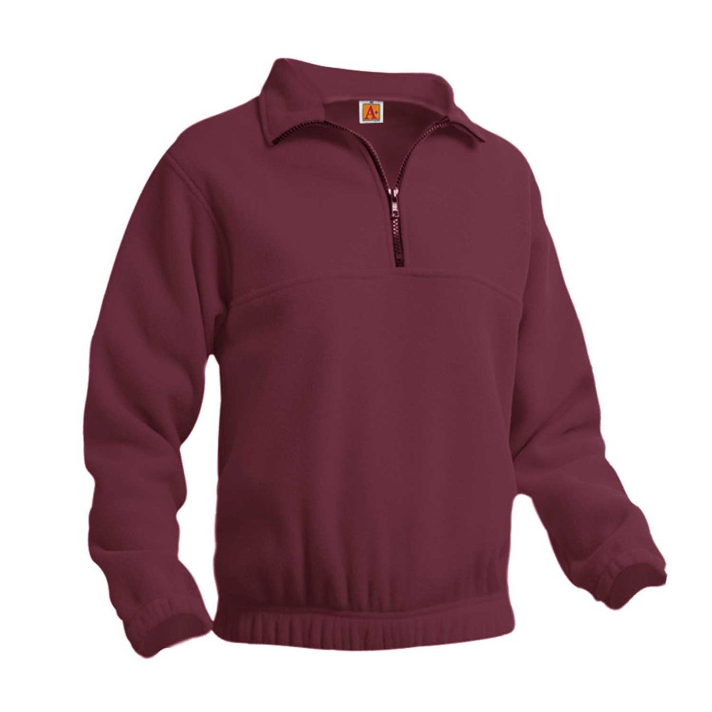 Performance Fleece Quarter Zip Jacket w/Logo - 1100