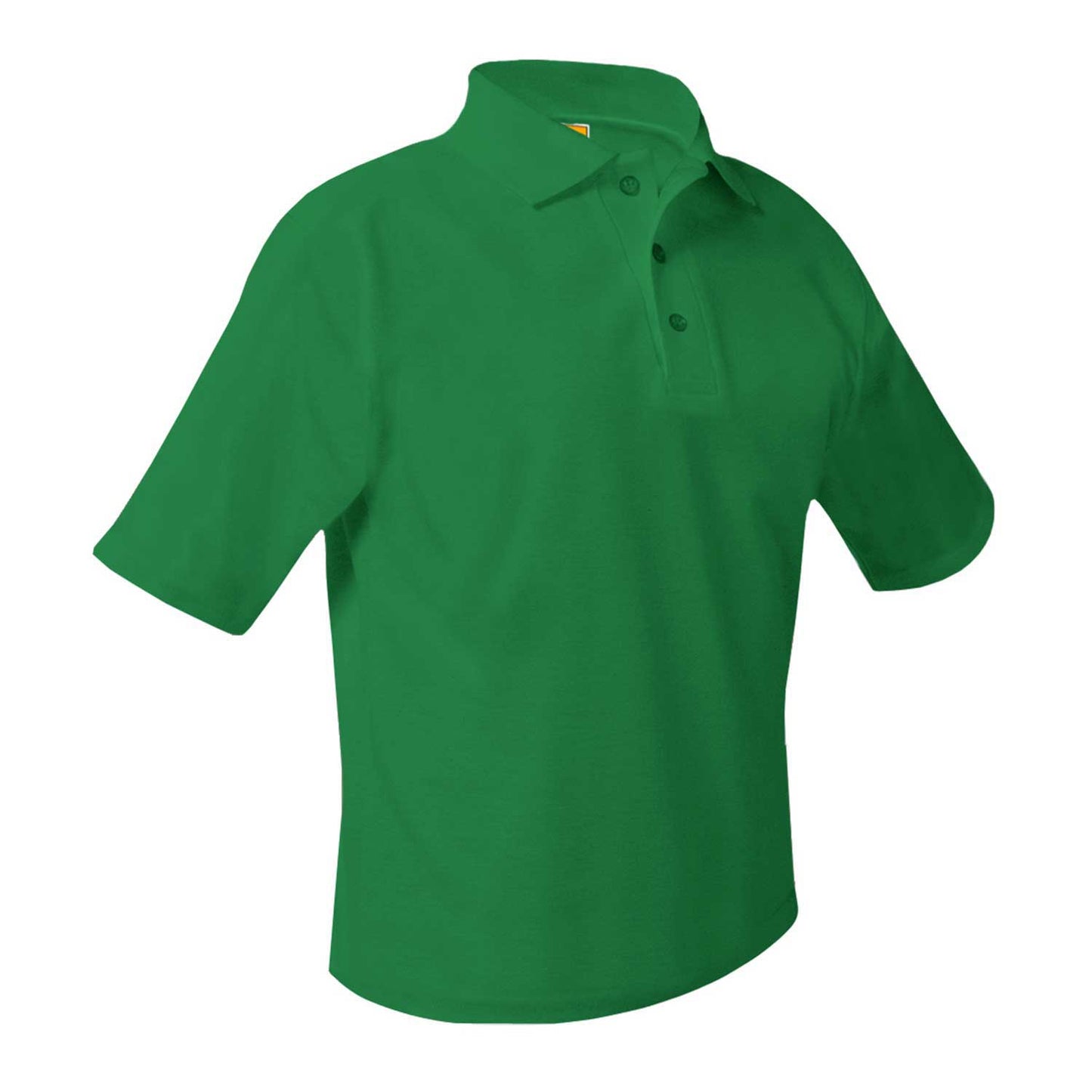 Unisex Pique Polo Shirt, Short Sleeves, Hemmed w/Logo - 1113