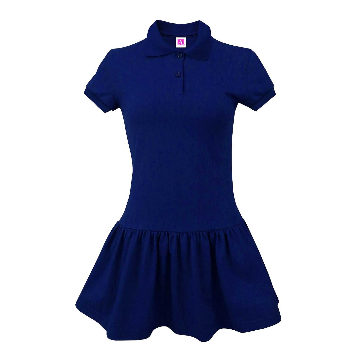 Jersey Knit Dress w/Logo - 1103