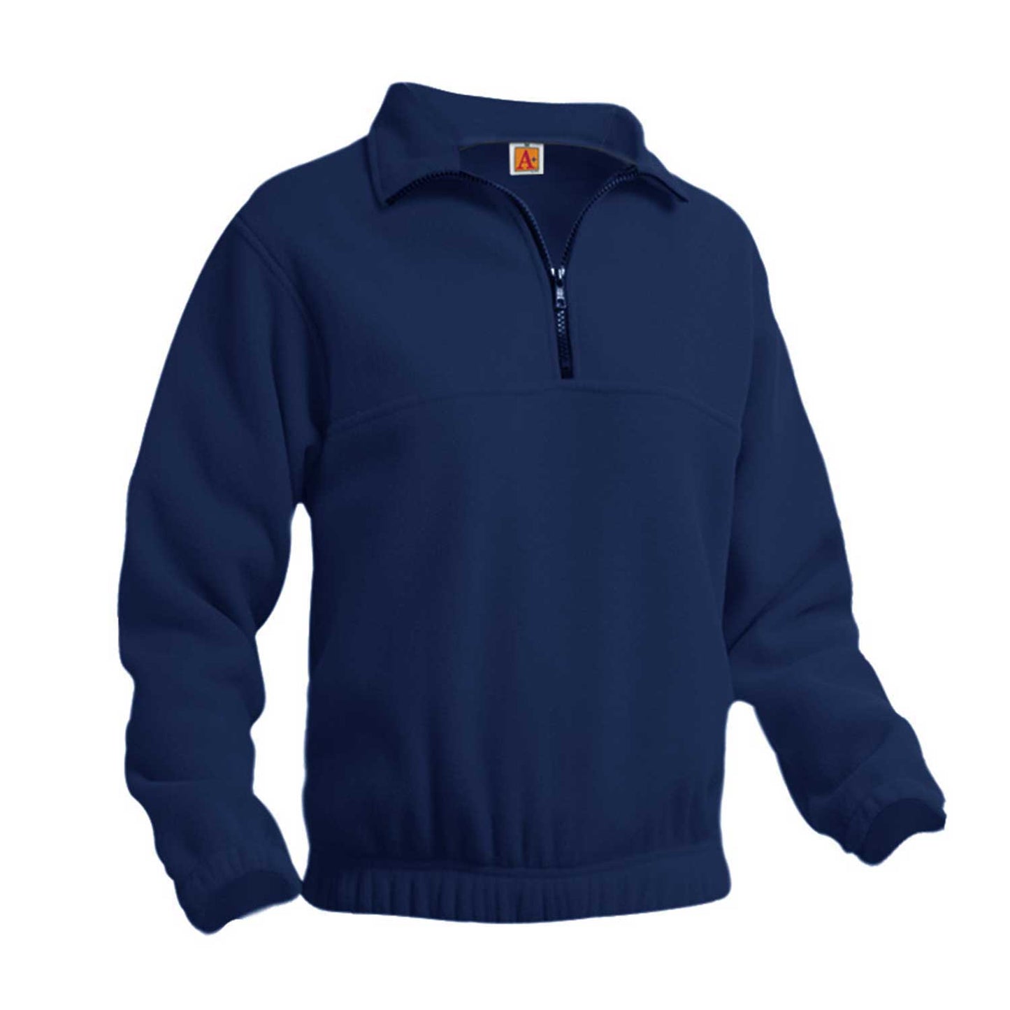 Performance Fleece Quarter Zip Jacket w/Logo - 1111