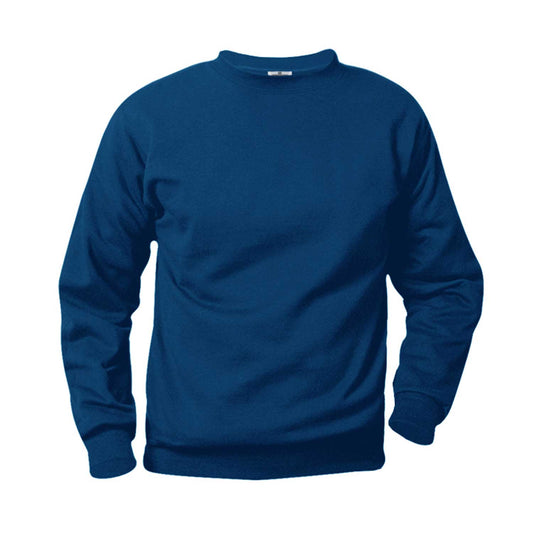 Unisex Crewneck Fleece Sweatshirt w/Logo - 1107