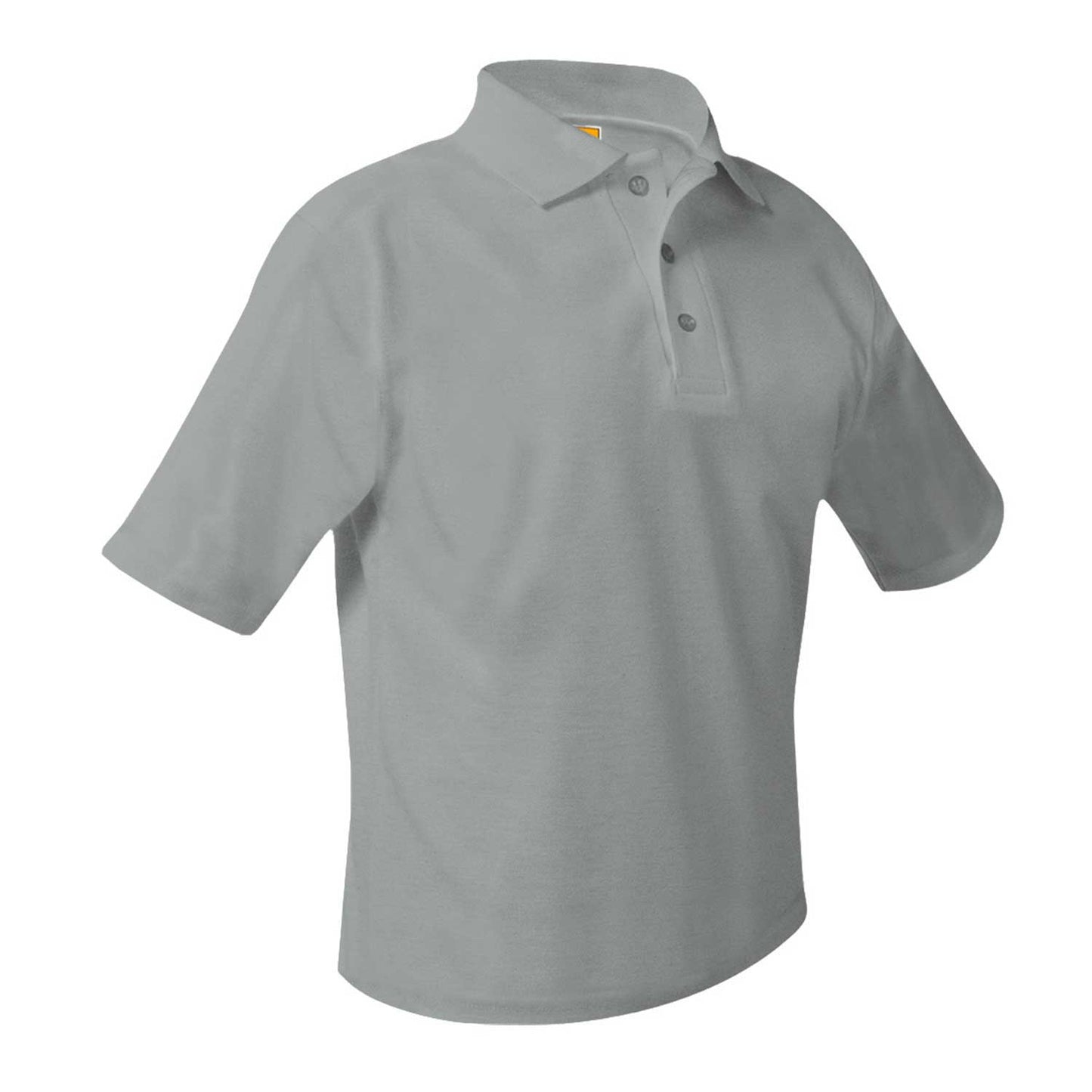 Unisex Pique Polo Shirt, Short Sleeves, Hemmed w/Logo - 1109