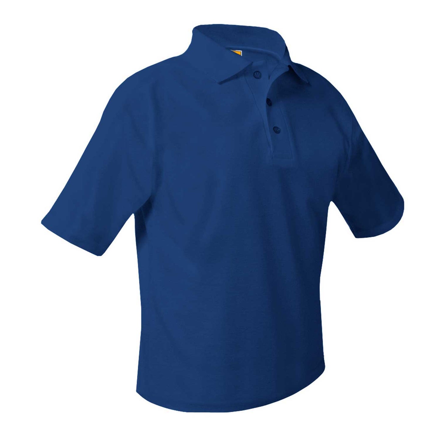 Unisex Pique Polo Shirt, Short Sleeves, Hemmed w/Logo - 1101