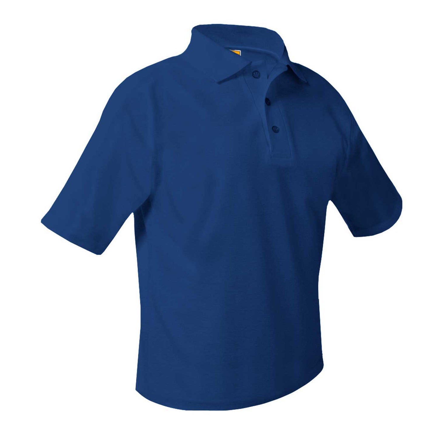 Unisex Pique Polo Shirt, Short Sleeves, Hemmed w/Logo - 1112