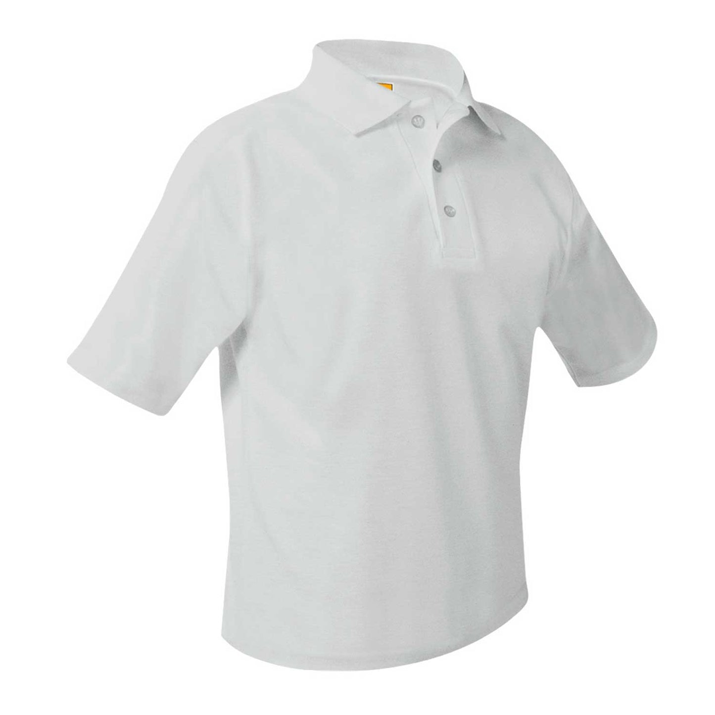 Unisex Pique Polo Shirt, Short Sleeves, Hemmed w/Logo - 1112