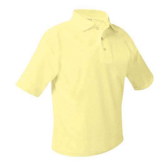 Unisex Pique Polo Shirt, Short Sleeves, Hemmed w/Logo - 1121