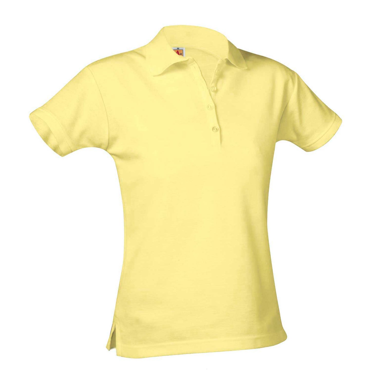 Pique Knit Short Sleeve Polo Knit Shirt (Female) w/Logo - 1112