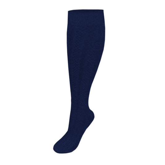 3-Pack Girl's Premium Cable Knee-Hi Socks - 1121
